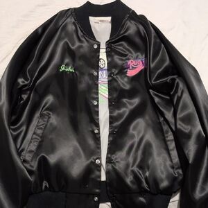 Black Men's Bomber Jacket